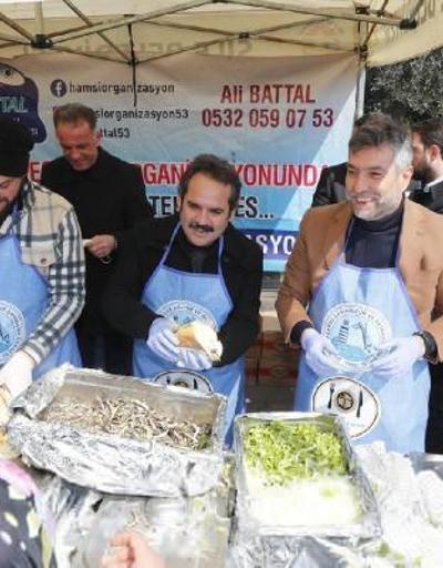 Şile Hamsi Festivali’nde 5 ton hamsi dağıtıldı