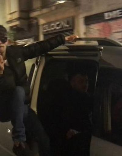 İstiklal Caddesindeki trafik magandaları polise yakalandı