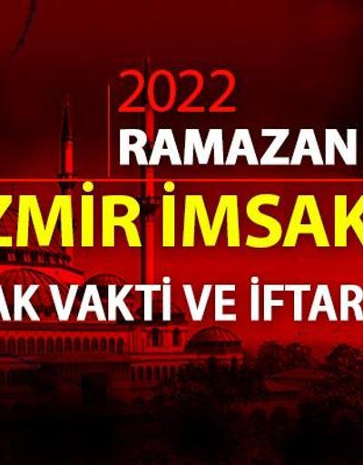 Pazartesi İzmir iftar vakti saat kaçta İzmir için iftar saati 4 Nisan 2022... İZMİR İMSAKİYESİ