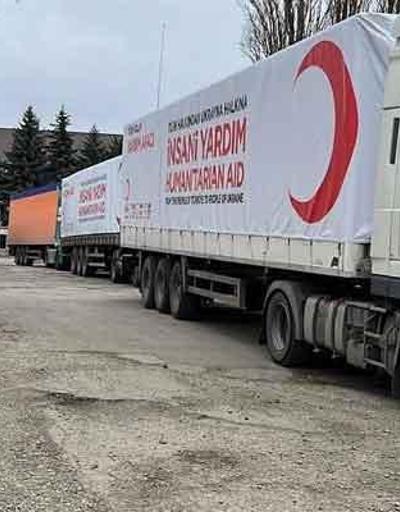 Türkiyeden Ukraynaya yardım tırı