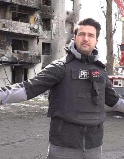 CNN TÜRK kentteki büyük yıkımı görüntüledi