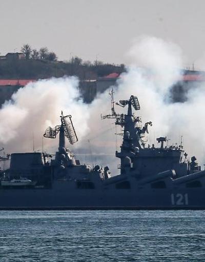 Rus gemisi Moskva hakkında flaş iddia... Karadenizde kırık ok alarmı