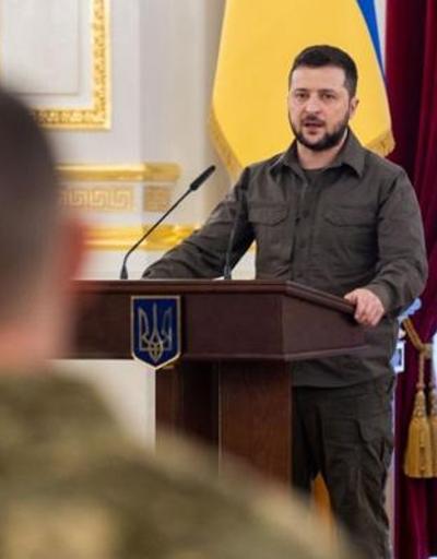 Zelenskiyden Ukraynalı askerlere madalya
