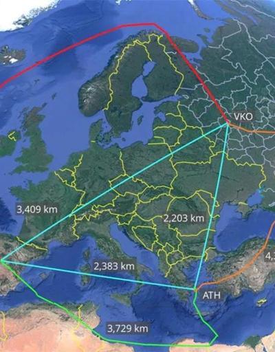 Rus uçağının sıra dışı rotası: Tam 15 bin kilometre