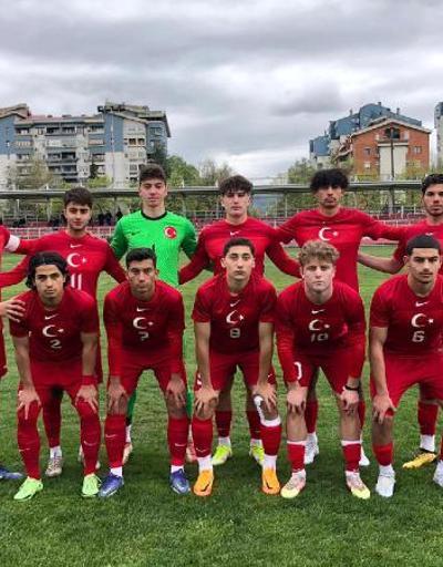 U18 Milli Takımı Kuzey Makedonyayı 4-0 yendi