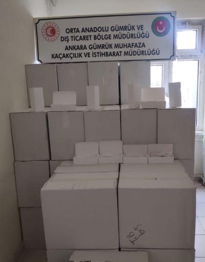 Ankarada kaçak sigara üreticilerine operasyon