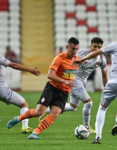 Antalyaspor dostluk maçında Shakhtar Donetsk’e 2-1 yenildi