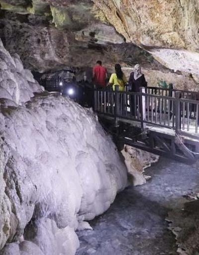 Yer altındaki gizli Pamukkale; Kaklık Mağarası