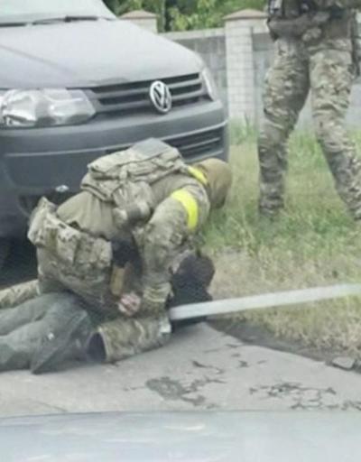 Ukrayna güçleri casusu suçüstü yakaladı