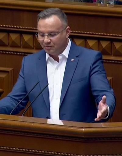 Duda, Ukrayna Meclisi’ne hitap eden ilk lider oldu