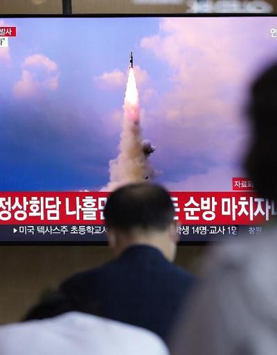 Kuzey Kore, Bidenı füzelerle uğurladı