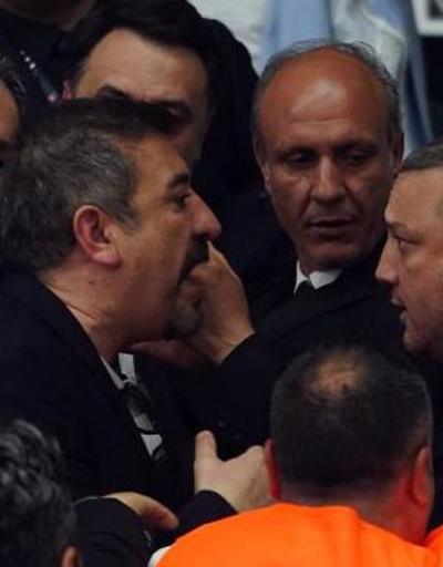 Son dakika... Beşiktaş kongresinde kavga Polis müdahale etti
