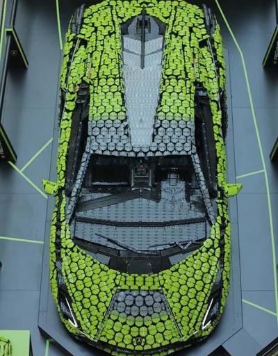 400 bin parçayla Lamborghini ürettiler