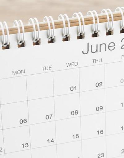 Haziran ayı önemli günler ve haftalar 2022: Haziran ayında resmi tatil var mı