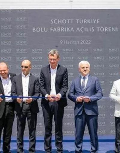 Bolu Valisi Kılıç, Alman Cam üreticisi SCHOTT’un fabrikasını açtı