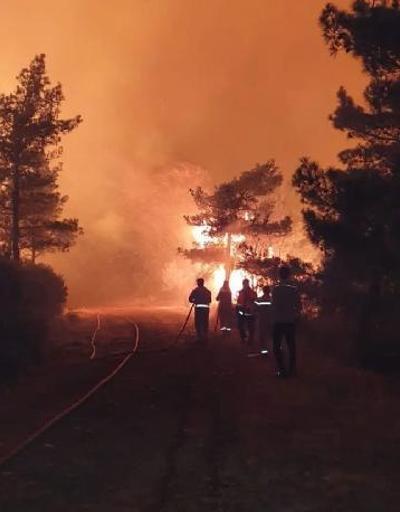 Marmariste orman yangını Bakan Kirişci: Yangın büyük ölçüde kontrol altında