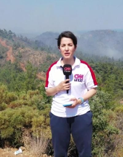 CNN TÜRK olay yerinde: Marmaris’te büyük yangın