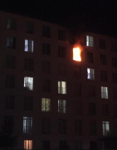 Korku dolu dakikalar: Yangında mahsur kalınca camdan atladı