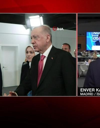 SON DAKİKA: Cumhurbaşkanı Erdoğan ile ABD Başkanı Biden NATOda bir araya geldi
