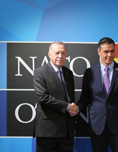 Cumhurbaşkanı Erdoğandan Madridde diplomasi trafiği