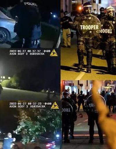 ABDyi ayağa kaldıran görüntüler Siyahi adam polis tarafından 60 kez vuruldu