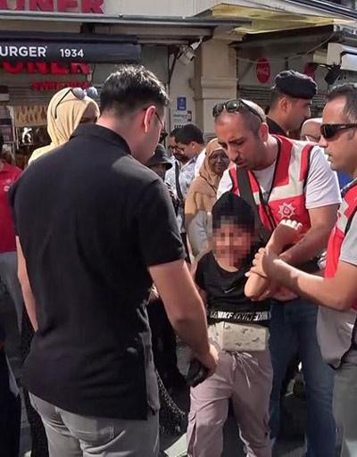 12 yaşındaki hırsız, Taksimi inletti