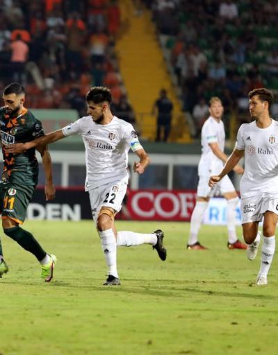 Alanyaspor, Beşiktaş karşısında 3-0dan geri geldi