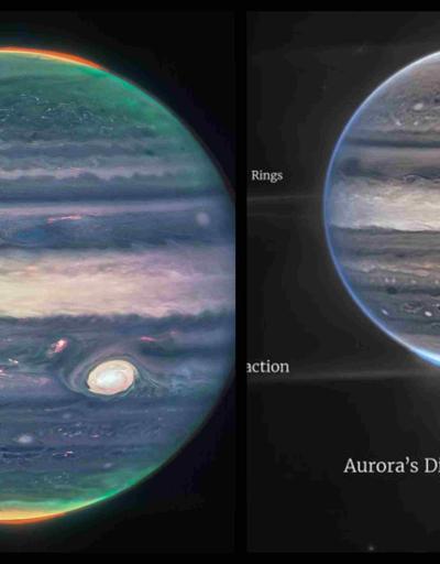 NASA, Jüpiterin yeni görüntülerini yayınladı