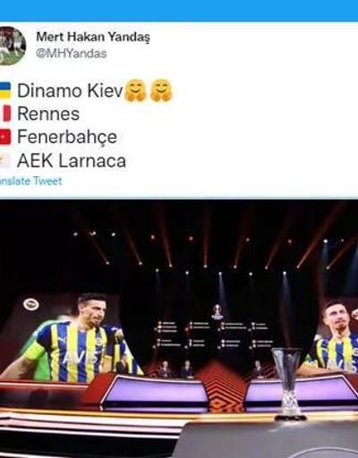Fenerbahçeli Mert Hakandan Dinamo Kiev paylaşımı