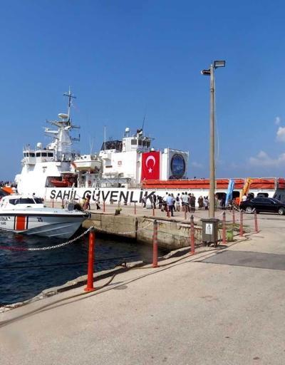 Arama kurtarma alanında Türkiyedeki 4 gemiden biri Ziyaretçi akınına uğradı