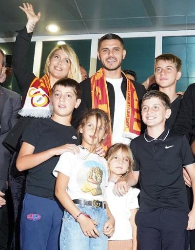 Mauro Icardi ve ailesi İstanbula geldi