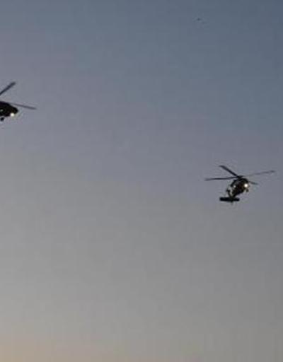 Helikopterler zeybek oynadı İzmirde nefes kesen gösteri