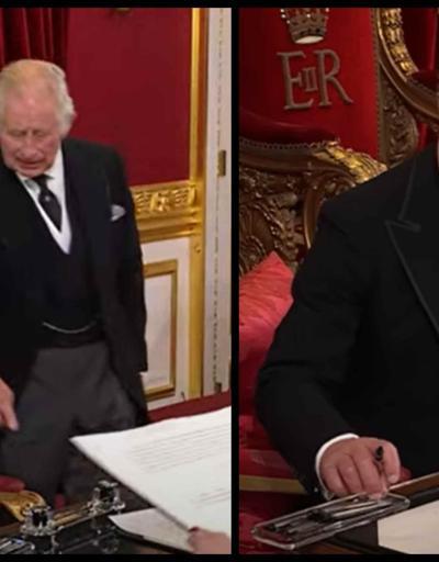 Kral 3. Charlesın yardımcısını uyardığı görüntüler, sosyal medyada viral oldu