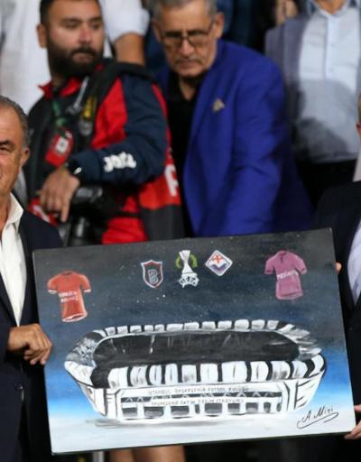 Fatih Terim Başakşehir-Fiorentina maçını izledi