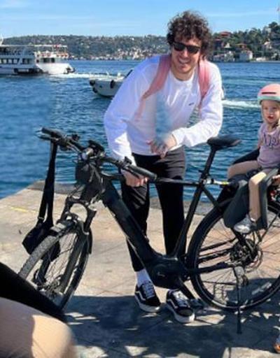 Müge Boz ve ailesi bisiklet turunda