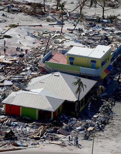ABDde Ian Kasırgasının yol açtığı tahribat görüntülendi: Bidendan can kaybı uyarısı