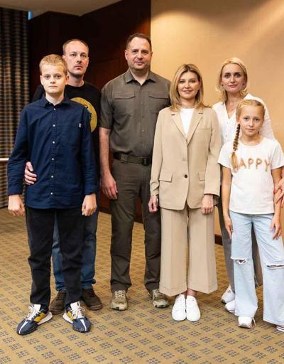 Ukrayna First Ladysi Zelenska, Türkiye’de Azov komutanlarıyla buluştu