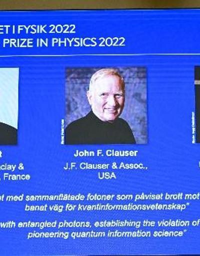 Son dakika... 2022 Nobel Fizik Ödülü sahiplerini buldu