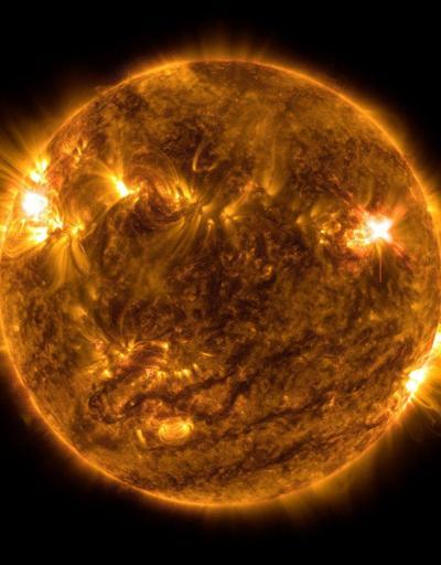 NASA, Güneş’teki dev patlamayı görüntüledi