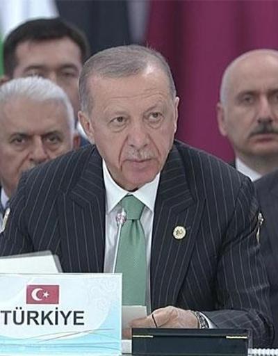 Asyada işbirliği ve güvenlik konferansı Cumhurbaşkanı Erdoğandan açıklamalar