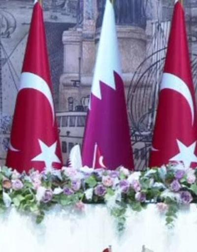 Türkiye ile Katar arasında ikili anlaşmaların imzaları atıldı