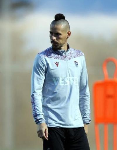 Trabzonsporda Marek Hamsik idmanı yarıda bıraktı