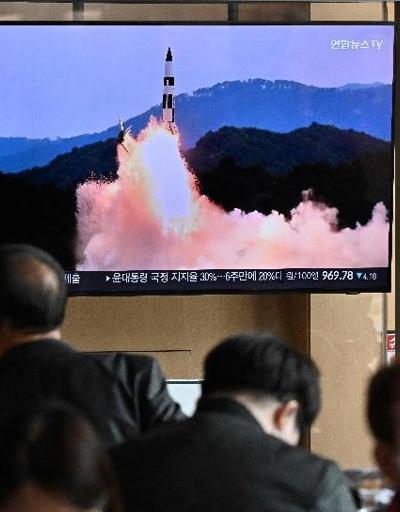 Kuzey Kore Japon Denizine 2 balistik füze fırlattı