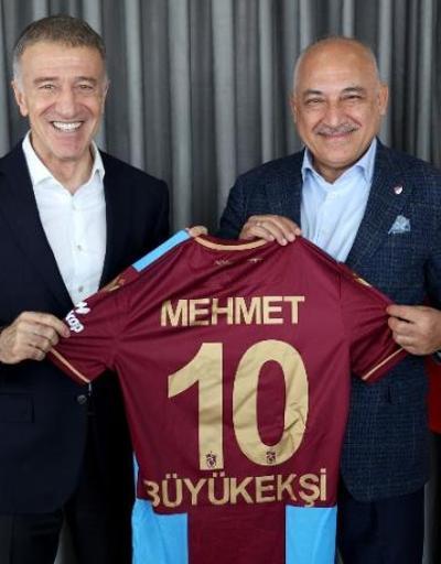 TFF Başkanı Mehmet Büyükekşi, Trabzonsporu ziyaret etti
