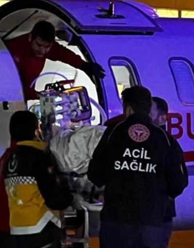 Umre’de rahatsızlanan 2 Türk vatandaşı ambulans uçakla Türkiye’ye getirildi