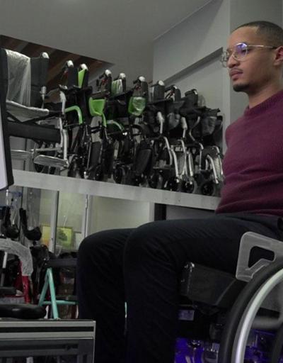Tekerlekli sandalyede dünyada bir ilk