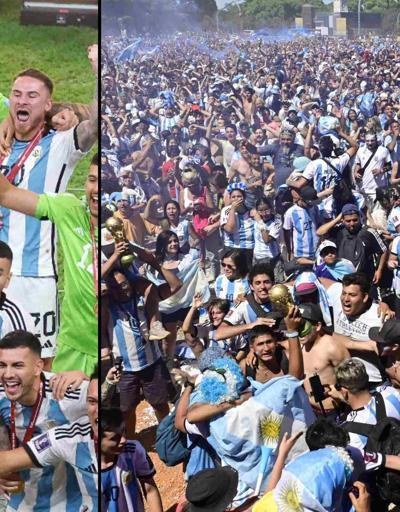 Arjantinde şampiyonluk sevinci: Binlerce kişi sokağa döküldü
