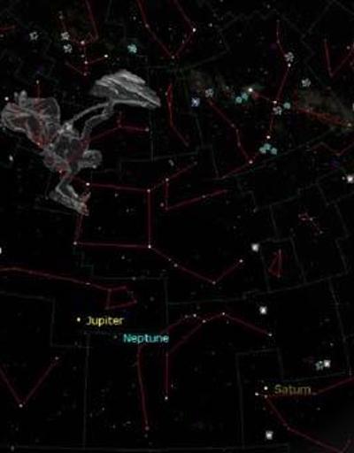 Gökyüzünde yılbaşı sürprizi: 7 gezegen, dolunay ve Plüton