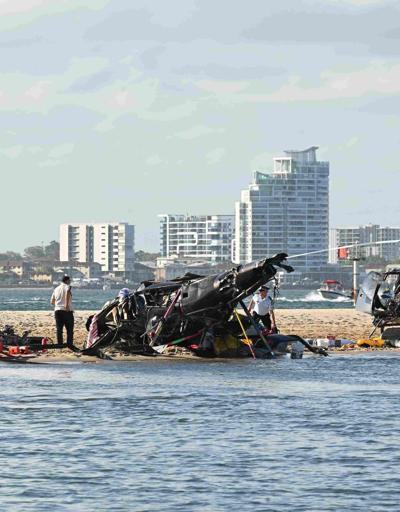 Avustralyada 2 helikopter çarpıştı: 4 ölü, 8 yaralı