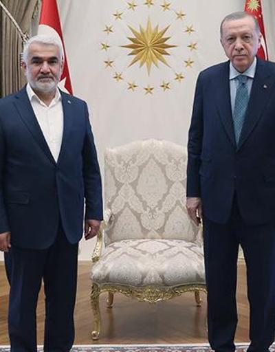 Cumhurbaşkanı Erdoğan, Hüda-Par Genel Başkanı Yapıcıoğlu ile görüştü